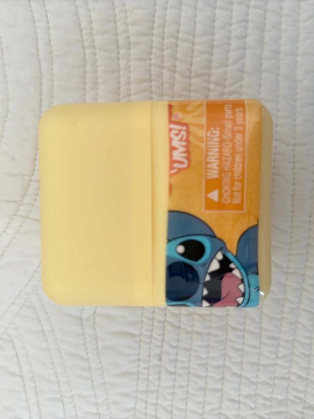 Disney Stitch Squish Yellow Toy